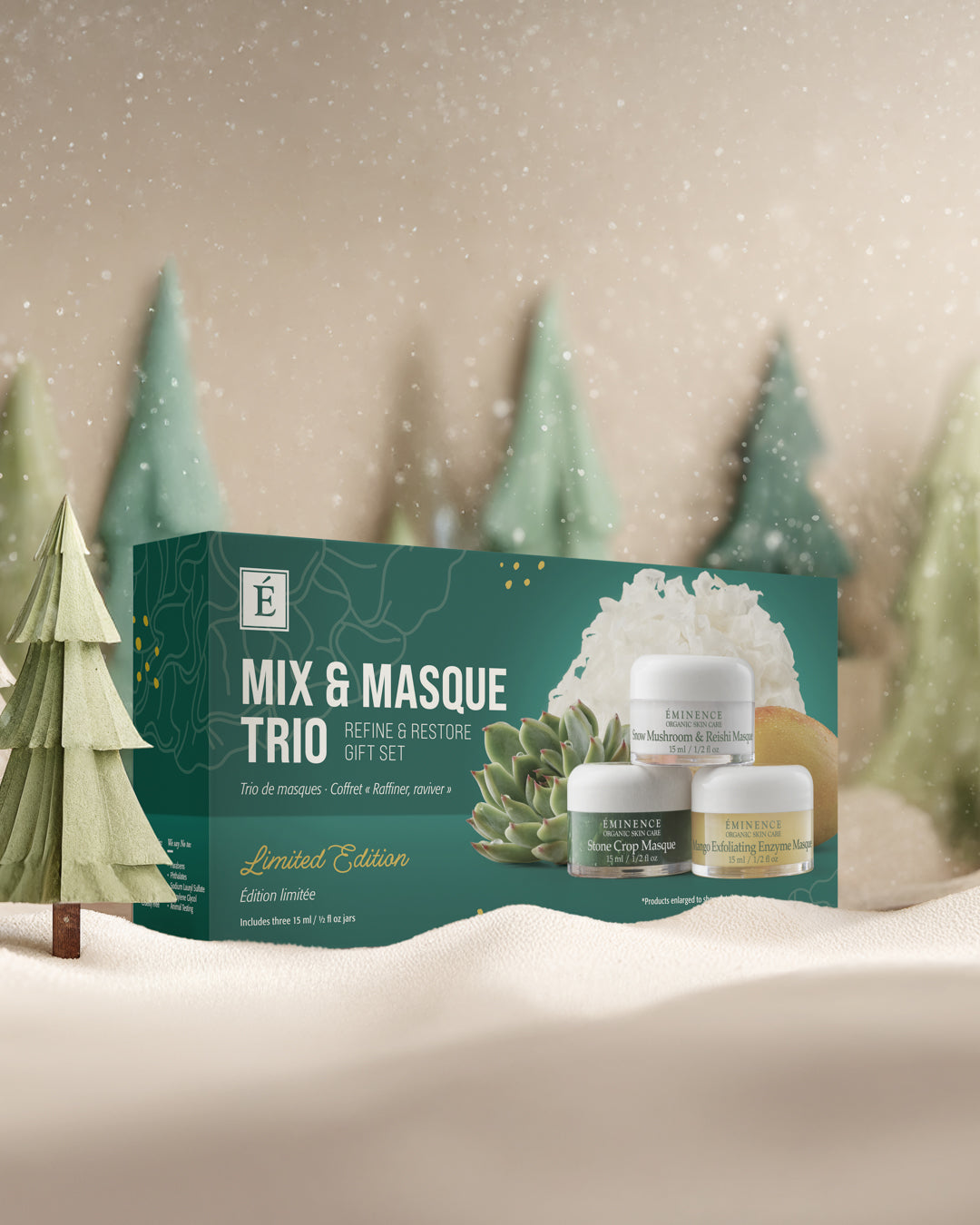 Mix and Masque Trio: Refine & Restore Gift Set
