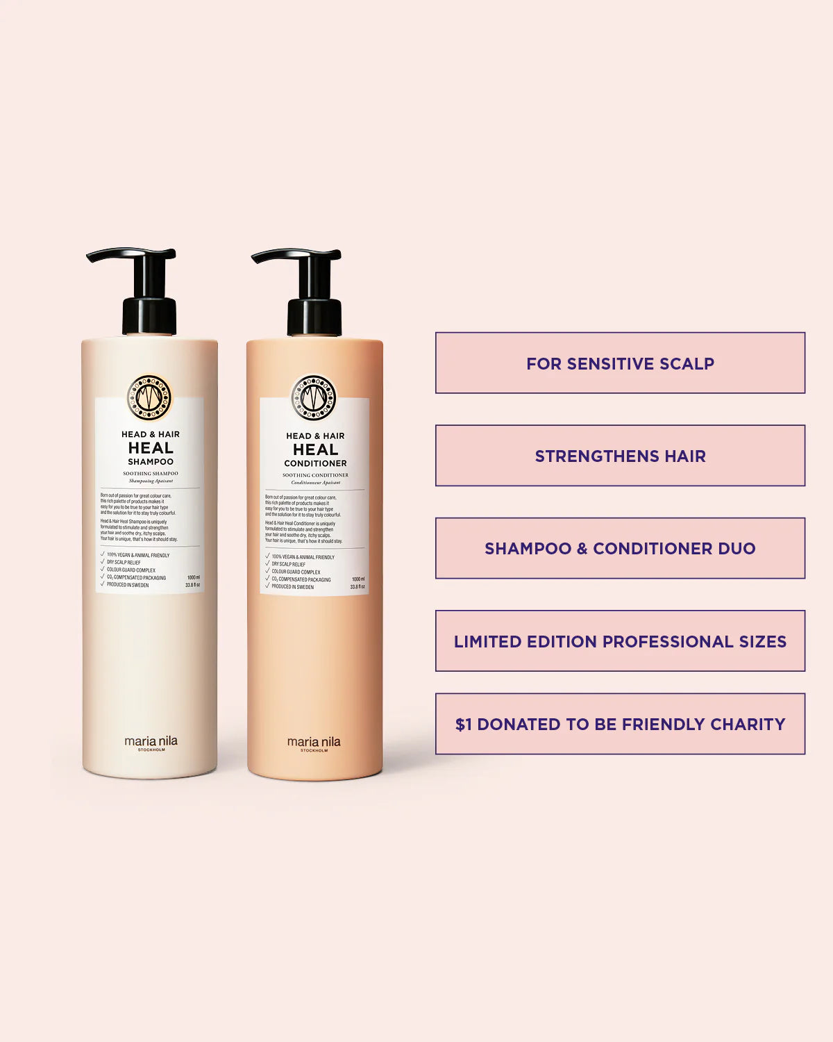Maria Nila Head and Hair Heal Duo 500ml